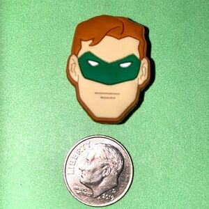 (10 for $15) Green Lantern Superheroes Croc Shoe Charms